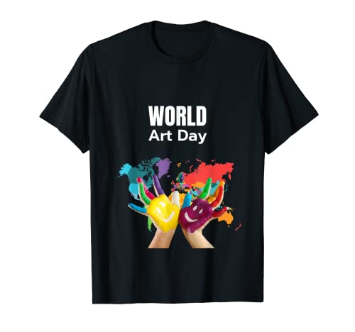 Arte del Día del Arte Mundial Artista Pintura Gráficos Arte Camiseta