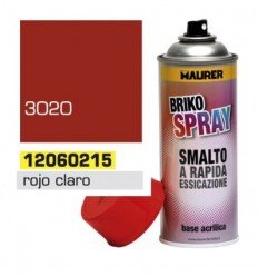 MAURER Spray Pintura Rojo Claro Trafico 400 ml.