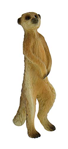 Bullyland 64453 - Figura de Juego, Suricata, Aprox. 5,7 cm de Altura, Figura Pintada a Mano, sin PVC, para Que los niños jueguen con la imaginación