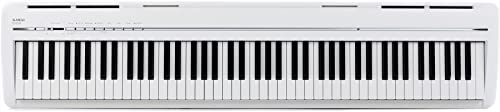 Kawai ES120 - Piano digital de 88 teclas con altavoces, color blanco
