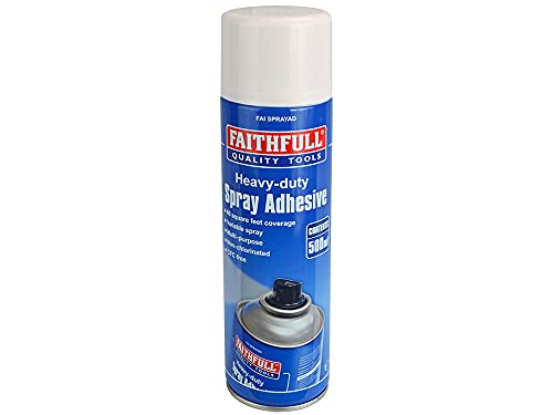 Faithfull SPRAYAD - Adhesivo/sellador (tamaño: 500ml)