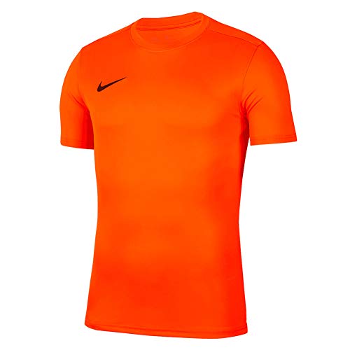 Nike Unisex Niños Camiseta de Manga Corta Nk Df Park 7, Safety Orange y Black, BV6741-819, L