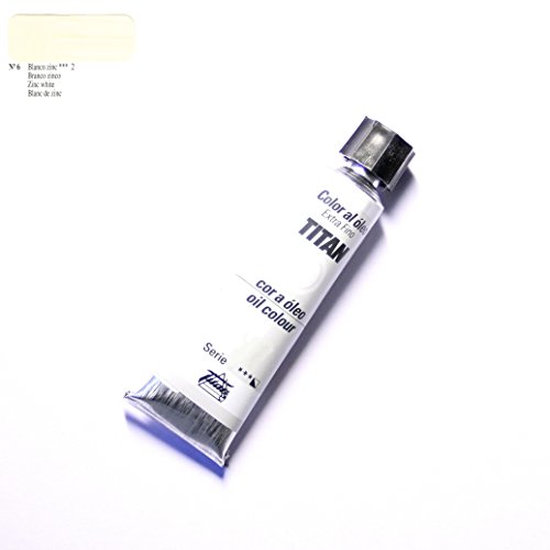 ÓLEO BLANCO ZINC TITAN Extrafino 10 - 60ml. Nº 6