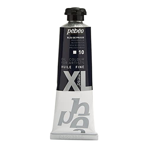 Pebeo - Óleo fino XL 37 ML - Pintura al óleo Azul - Pintura al óleo Pebeo - Azul de Prusia 37 ml