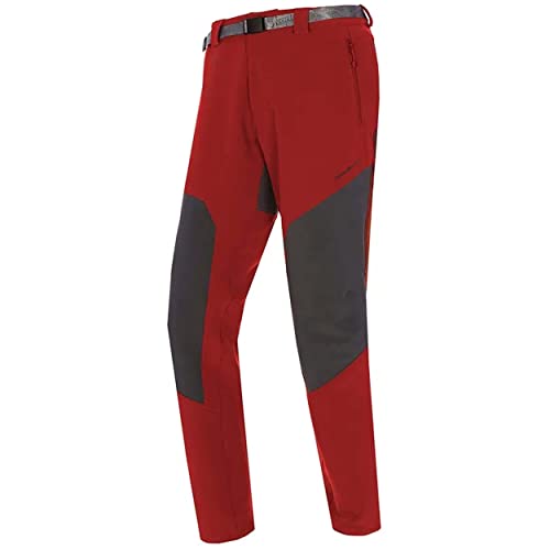 TRANGO Pant Largo MOURELLE KB Rojo Oscuro/Negro Hombre Talla L