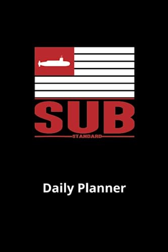 Sub Standard Daily Productivity Planner: Daily routine, goals, manifestation & more
