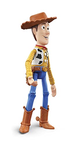 Disney - Pixar Interactables Woody Parlanchín, Habla Con Otros Muñecos, Figura De Juguete Con Sonidos (Mattel HBK99)