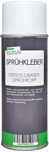 KOKA Pegamento en spray ajustable 400 ml para madera, universal Power