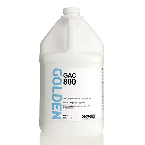 Golden Artist Colors Specialty Acrylic Polymer GAC 800, for Pouring Acrylic colors (3980-8)