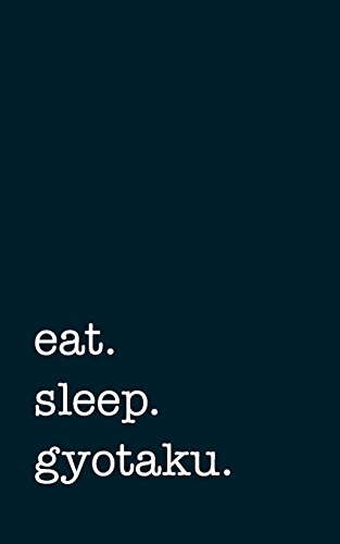 eat. sleep. gyotaku. - Lined Notebook