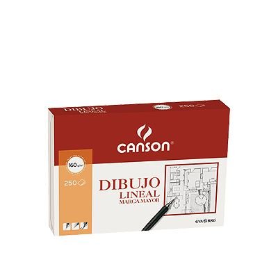 Canson Marca Mayor, Caja A4, 250 hojas, 160 g