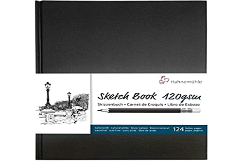 Cuaderno de bocetos A5  14,8 x 21 cm  64 hojas  Hahnemuhle Fineart [Bürobedarf & Schreibwaren]