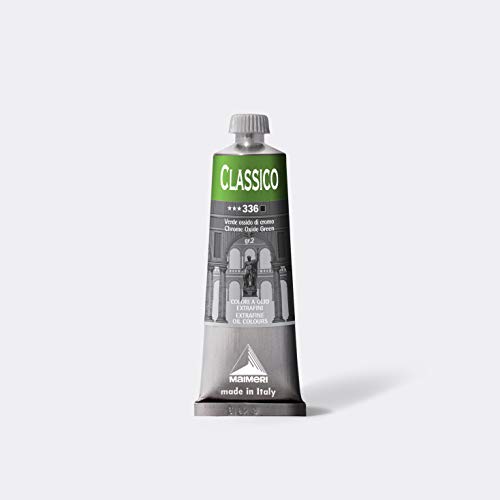 Maimeri Oleos Finos Clásicos: 60ml, Oxido de Cromo Verde (Pomo)