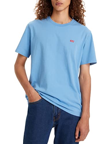 Levi's Ss Original Housemark Tee Camiseta Hombre, Lichen Blue, L