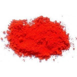 Pigmento Color Rojo Vivo 100 gramos en Polvo Natural Mica en Polvos para teñir Resinas, Jabones, Ceras; Pintura Vela y artículos para bricolaje