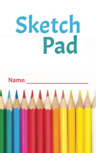 Sketch Pad (5 x 8 inches) - 80 Sheets - Kids Drawing Paper, Drawing And Coloring Pad For Kids, Kids Art Supplies