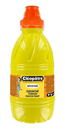 Cleopatre - PGBB500-8 - Pintura Guache Nefertari BaBy - frasco de 500 ml - Amarillo