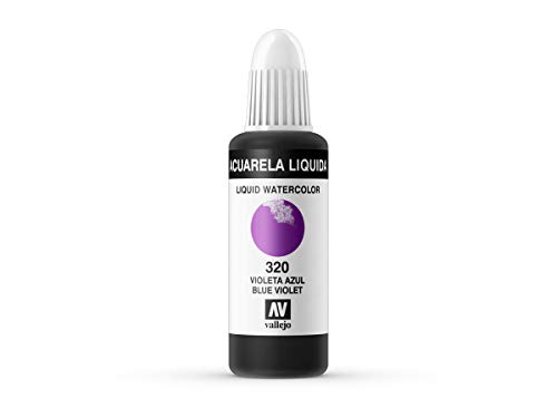 Vallejo - Acuarela líquida 32ml, color violeta azul