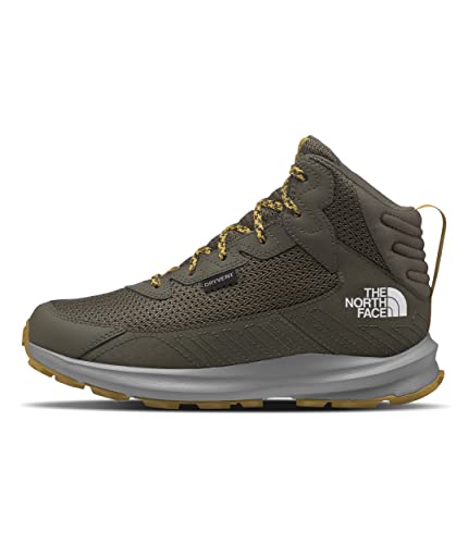 THE NORTH FACE Fastpack, Zapatillas de Senderismo, Nuovo Oro Minerale Verde Talpa, 35 EU