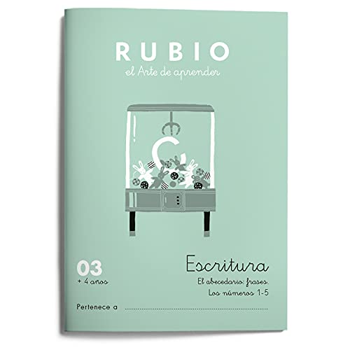 Cuaderno rubio caligrafia nº 03