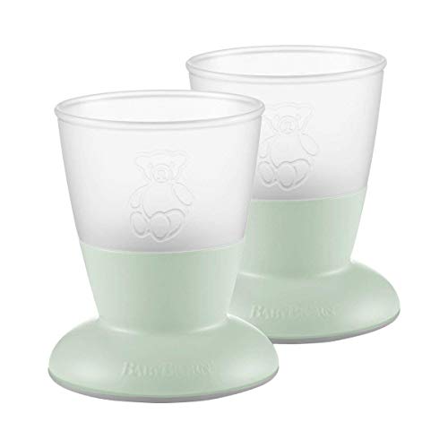 BabyBjörn Vaso para Bebé, 2 uni, Verde pastel