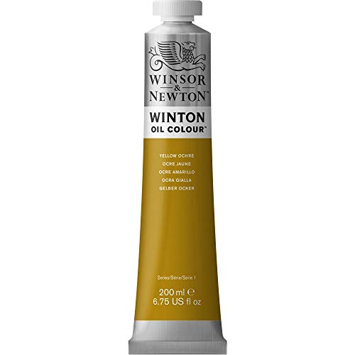 Winsor & Newton Winton - Tubo de Pintura al Óleo, 200 ML, Amarillo (Ocre Amarillo)