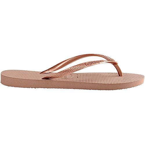 Havaianas Slim, Chanclas Mujer, Rose Gold, 39/40 EU