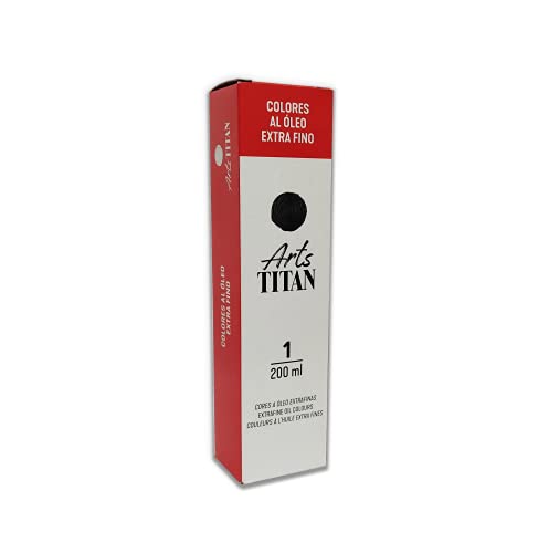 Oleo TITAN Extrafino 200 ml nº1 Blanco Titanio