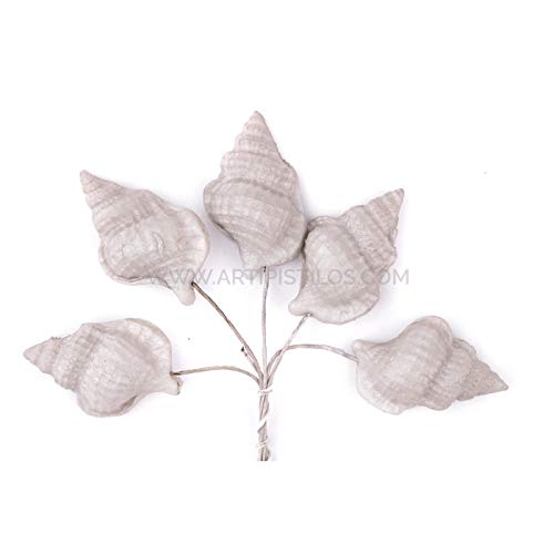 Artipistilos® Caracola De Porcelana Fría 2,9 X 1,8 Cm - Nude - Flores De Porcelana