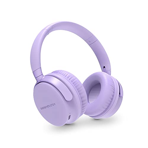 Energy Sistem Headphones Bluetooth Style 3 Lavender Auriculares Inalámbricos Cascos Plegables (tecnología inalámbrica Bluetooth® 5.1, Deep Bass, HQ Voice Calls, Long Battery Life: 25 h) - Violeta