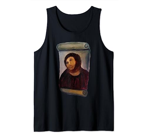 Ecce homo cecilia divertido fresco debajo de la chaqueta gráfico Jesús Camiseta sin Mangas