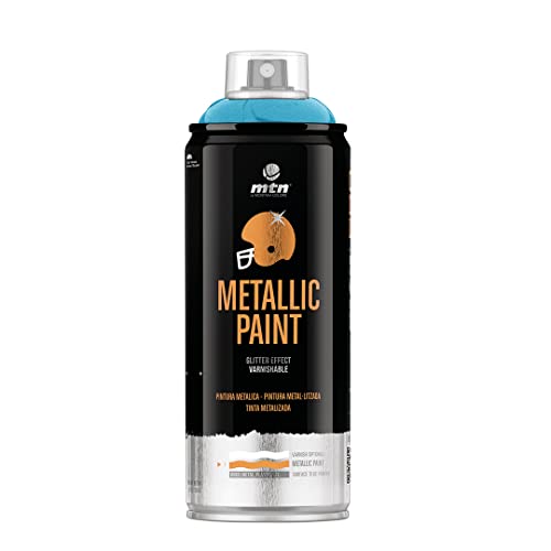 Montana Colors MTN PRO Metalizado Azul R-5025, Spray, Azul, 400 ml