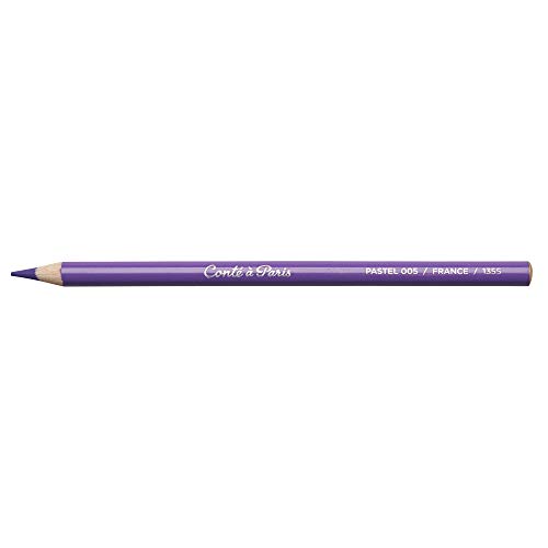 Conté à Paris - Lápiz pastel, color violeta