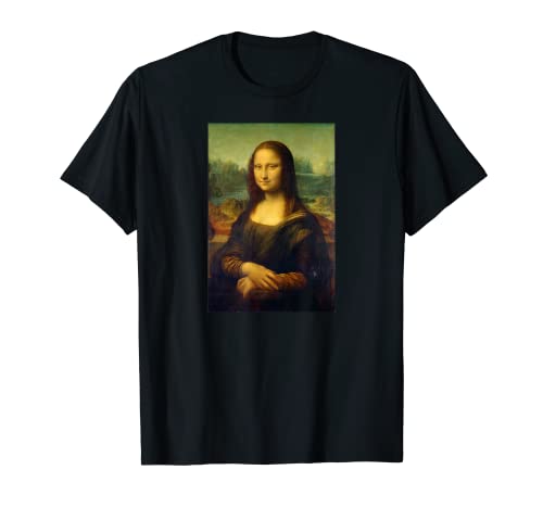 Mona Lisa Pintura Leonardo da Vinci Arte Camiseta