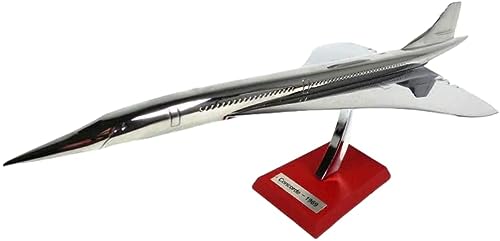 OPO 10 - Aerospace Concorde 1969 Escala 1/200 (30 cms) Plata - Colección Atlas Classics de Airplane Atlas - 9