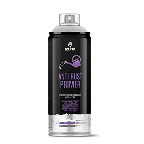 Montana Colors, Acrílico, MTN PRO Imprimación Antioxidante - Gris, Spray 400ml