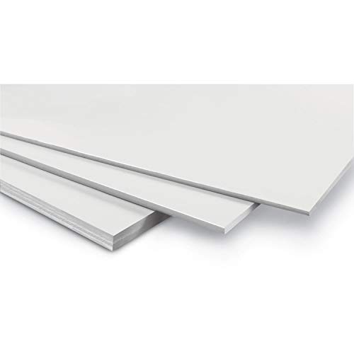 WONDAY - Cartón de espuma blanca, 3 mm, formato de 29,7 x 42 cm