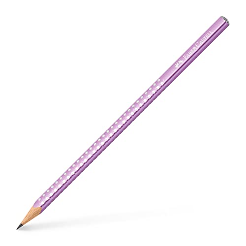 Faber-Castell - 118263. Lápiz Grafitp Sparkle Violeta Metálico.