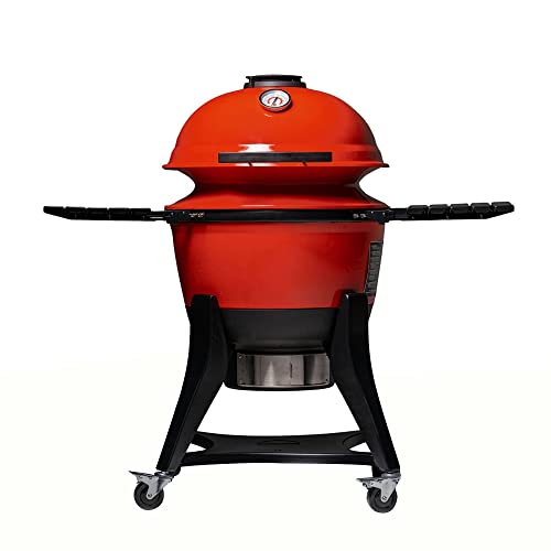 Kamado Joe® Kettle Joe™ Parrilla de carbón en Rojo Fuego