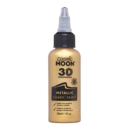 Cosmic Moon - Pintura metálica para Tejidos - 30ml - Dorado