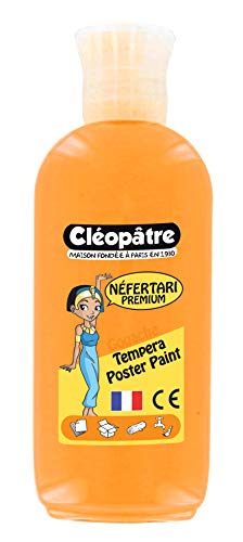 Cleopatre - Pgn100X-51 - Pintura Guache Nefertari Premium - Frasco De 100 Ml - Naranjado