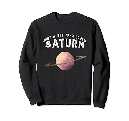 Planeta Saturno es un niño que ama a Saturno Sudadera