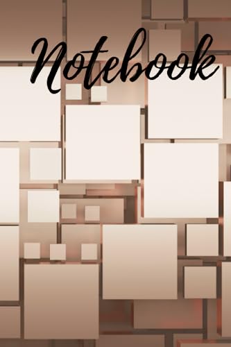 Brown square notebook