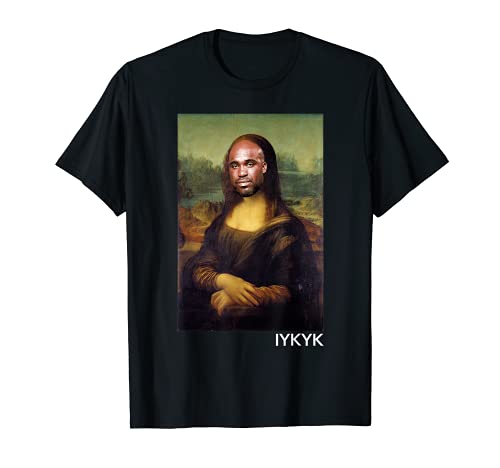 IYKYK Mona Lisa Pintura Camiseta