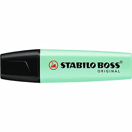 Stabilo Boss - Marcador fluorescente, color verde pastel