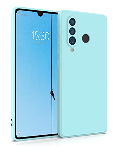 MyGadget Funda para Huawei P30 Lite en Silicona TPU - Carcasa Slim & Flexible - Case Resistente Antigolpes y Anti choques - Ultra Protectora Azul Claro