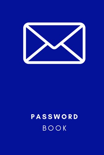 Password Book: Password log book and Internet Password Organizer, Alphabetical Password Book, Small 6” x 9”, Personal Notebook to Protect Usernames and Passwords, Royal Blue Color Design