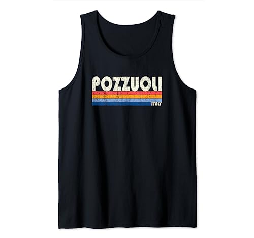Pozzuoli - Estilo retro de los años 70 y 80 Camiseta sin Mangas