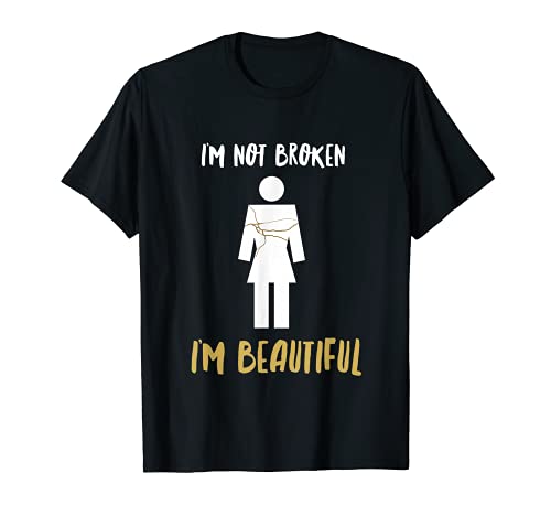 No estoy roto soy hermosa - Kintsugi persona reparada Camiseta