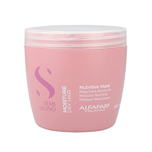 ALFAPARF SEMI DI LINO MOISTURE Mascarilla nutritiva para cabello seco 500ml